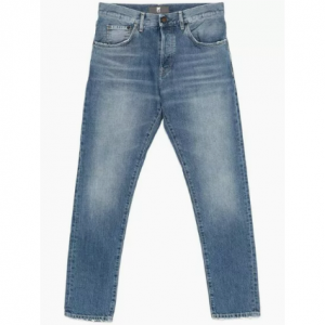 Pantaloni torino 锥形裤腿破折牛仔裤 男士款