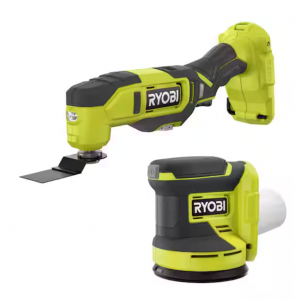 RYOBI ONE+ 18V 無繩多功能工具+砂光機套組 @ Home Depot