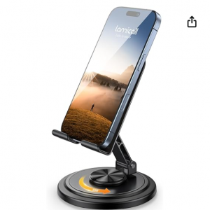 Amazon - Lamicall 360°旋轉手機支架，現價$7.99