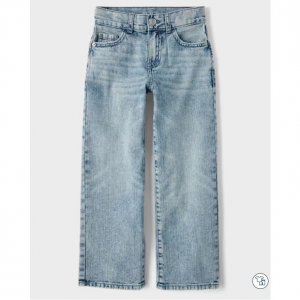 儿童宽松牛仔裤