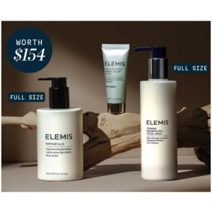 Elemis官網全場護膚熱賣 收卸妝骨膠原麵霜等