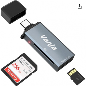 50% off Vanja High-Speed USB C to Micro SD Card Reader @Amazon