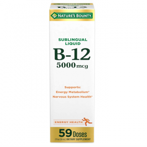 Nature's Bounty B12液体 5000mcg @ Amazon