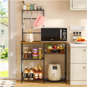 3IngSeagulls Baker's Rack for Kitchen with Storage @ Amazon
