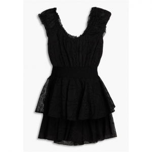 ALICE + OLIVIA Gracie 荷叶边刺绣连身裤