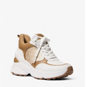 Michael Kors Outlet Katrina Mixed-Media Trainer