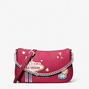 Michael Kors Outlet Carmela Medium Embellished Convertible Crossbody Bag
