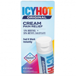 Icy Hot Original Pain Relief Cream, 3 oz., Feel It Working Instantly @ Amazon