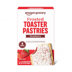 Amazon Fresh, Frosted Strawberry Toaster Pastries, 8 Count @ Amazon