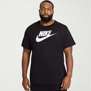 Nike 男士圆领短袖常规版型大码T恤