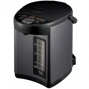Zojirushi CD-NAC40BM 微电脑电热水瓶 4升，金属黑 @ Amazon