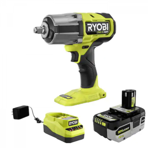 Ryobi ONE+ 18V 无刷高扭矩冲击扳手套装 @ Home Depot