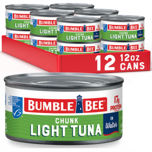 Bumble Bee 多款鱼类罐头大促 @ Amazon