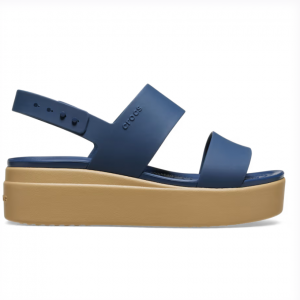 Crocs Brooklyn 坡跟凉鞋