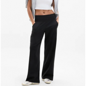 Venice 高腰阔腿裤