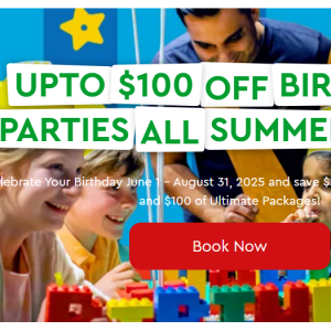 Save $50 on Premium Packages and $100 of Ultimate Packages @LEGOLAND Discovery Center Philadelphia
