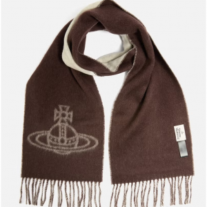 Vivienne Westwood 双面球形羊毛围巾