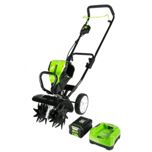 Greenworks Pro 80V 10英寸电动松土机套装（含2Ah电池+充电器）@ Amazon