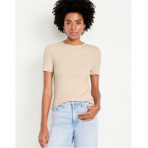 Old Navy	Textured Bouclé T-Shirt