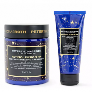 PeterThomasRoth 20盎司视黄醇身体乳+3.4盎司视黄醇融合 PM 身体保湿霜