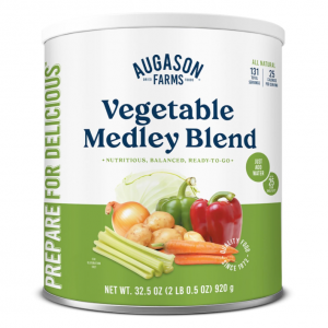 Augason Farms Vegetable Medley Blend Can - Dehydrated Mixed Veggies - 2 lbs 0.5 Oz @ Amazon