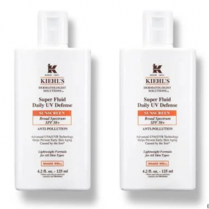 Super Fluid UV Defense Daily Facial Sunscreen SPF 50+ 125ml Duo