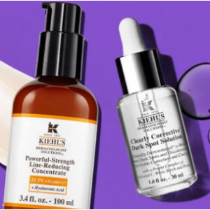Kiehl's科颜氏官网精选护肤买一赠一 收美白精华牛油果眼霜等