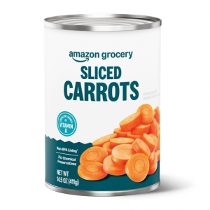 Amazon Fresh 胡萝卜片罐头 14.5oz @ Amazon