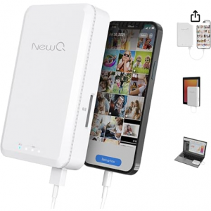 Amazon - NEWQ 1TB 外置硬盘 iPhone/iPad/MacBook 专用，现价$87.20