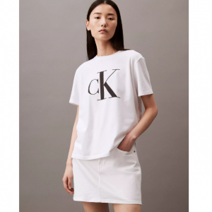 Calvin Klein Monogram Logo Crewneck T-Shirt