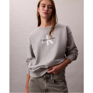 Calvin Klein Monogram Logo French Terry 休闲运动衫