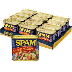 SPAM 减钠版午餐肉 12oz 12罐 @ Amazon