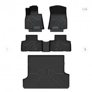 适用于 2021-2024 年 Genesis GV80 脚垫和货物垫,仅适用于 5 座车型,不适用于 G80