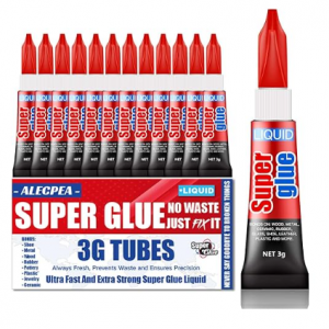 ALECPEA 速干胶液体 3g 12只装 @ Amazon
