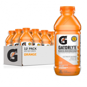 Gatorlyte 电解质饮品 20oz 12瓶 橙子口味 @ Amazon