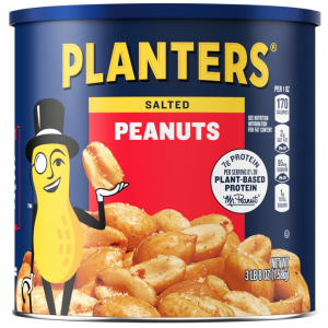 Planters Salted Peanuts (56 oz Canister) @ Amazon