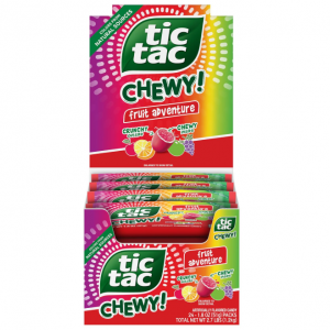 TIC TAC CHEWY! 水果糖果 24包 @ Amazon