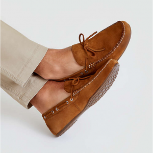 Lands' End 男士绒面革休闲鞋