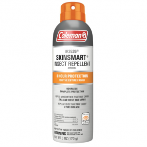 Coleman SkinSmart DEET-Free Spray Insect Repellent (IR3535), 6-Ounce @ Amazon