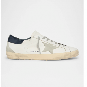 Golden Goose Men's Super-Star Leather Low-Top Sneakers