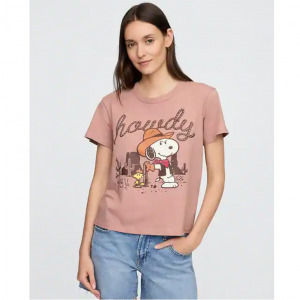 Gap Peanuts Shrunken Graphic T恤