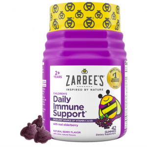 Zarbee's 儿童接骨木莓免疫力软糖 42粒装 @ Amazon