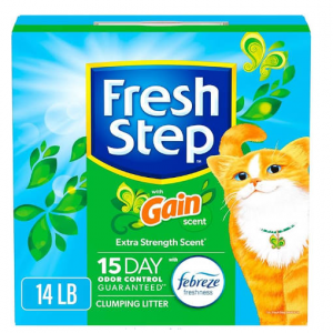 Fresh Step 结块猫砂 14磅 @ Amazon