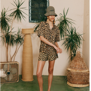 Simon Miller Bia Linen Camp Shirt