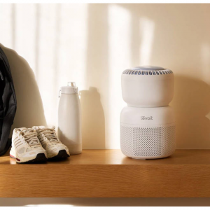 Levoit Sprout 智能 HEPA 空气净化器，带白噪音音响