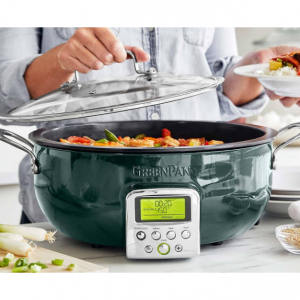 GreenPan Elite 6夸脱 智能多功能锅 可做电饭锅 @ Amazon