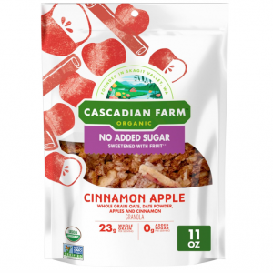 Cascadian Farm 有机肉桂苹果燕麦片 311g @ Amazon