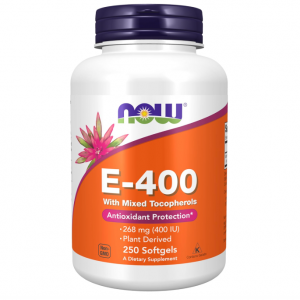NOW E-400 IU 维生素软胶囊 250粒 @ Amazon