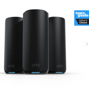 $150 off Orbi 870 Series Tri-Band WiFi 7 Mesh 3-Pack, Black Edition @NETGEAR