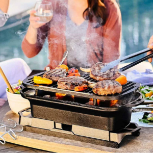 Sportsman’s Pro Cast Iron Grill™